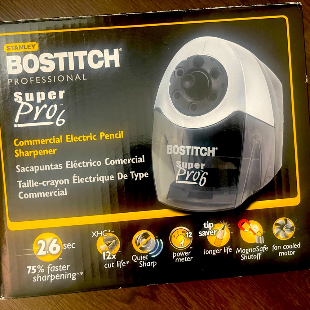 Stanley Bostitch super pro electric pencil sharpener